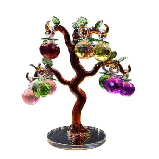 Crystal Gem Bonsai Tree | Multicolor Feng Shui Decor